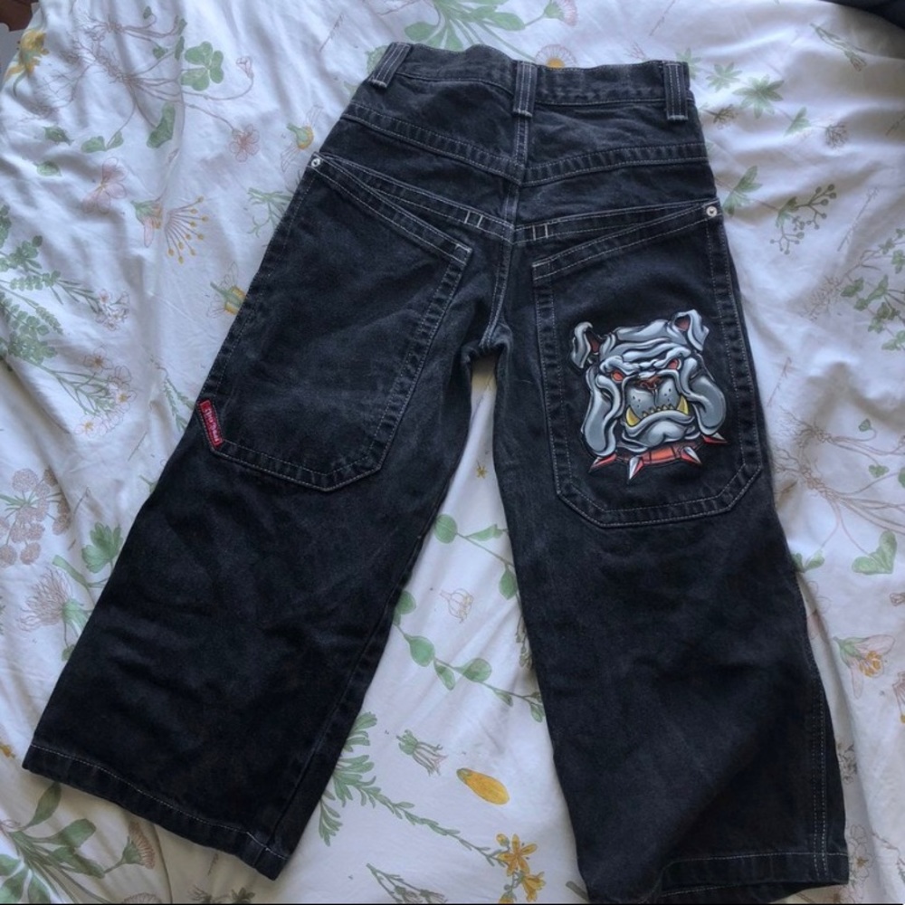 JNCO Black BullDog Jeans